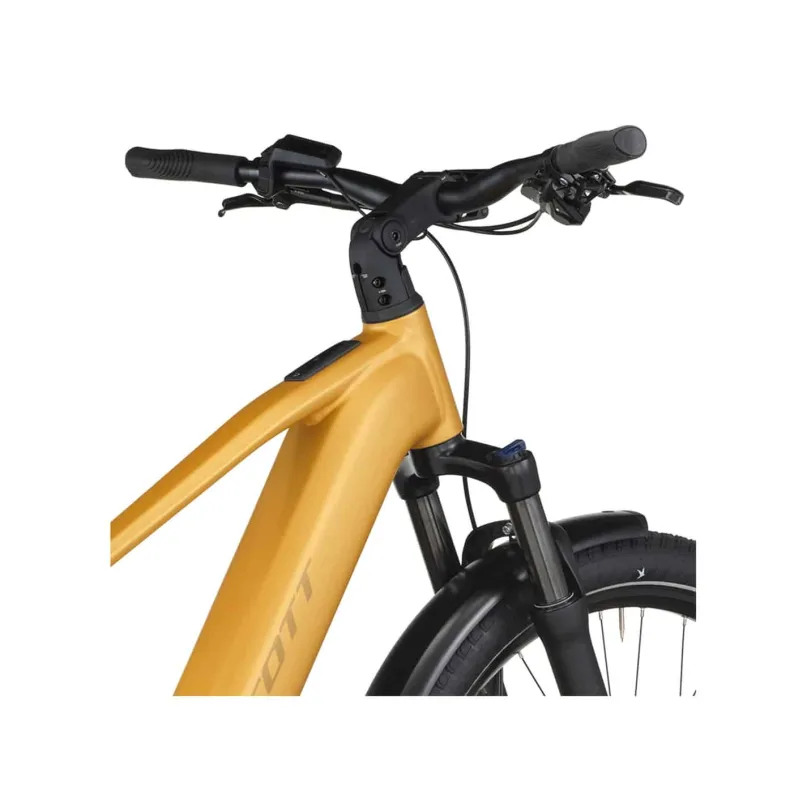 SUB Sport 10 E-Bike Trekkingrad Tiefeinsteiger 29" gold