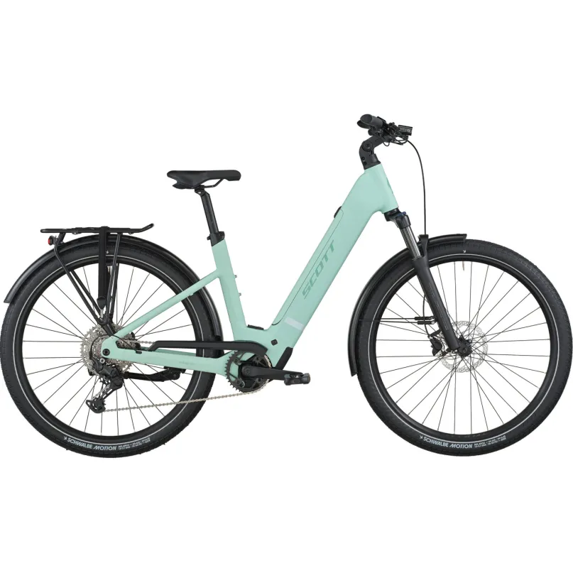 SUB Sport 20 E-Bike Trekkingrad Tiefeinsteiger 29" grün