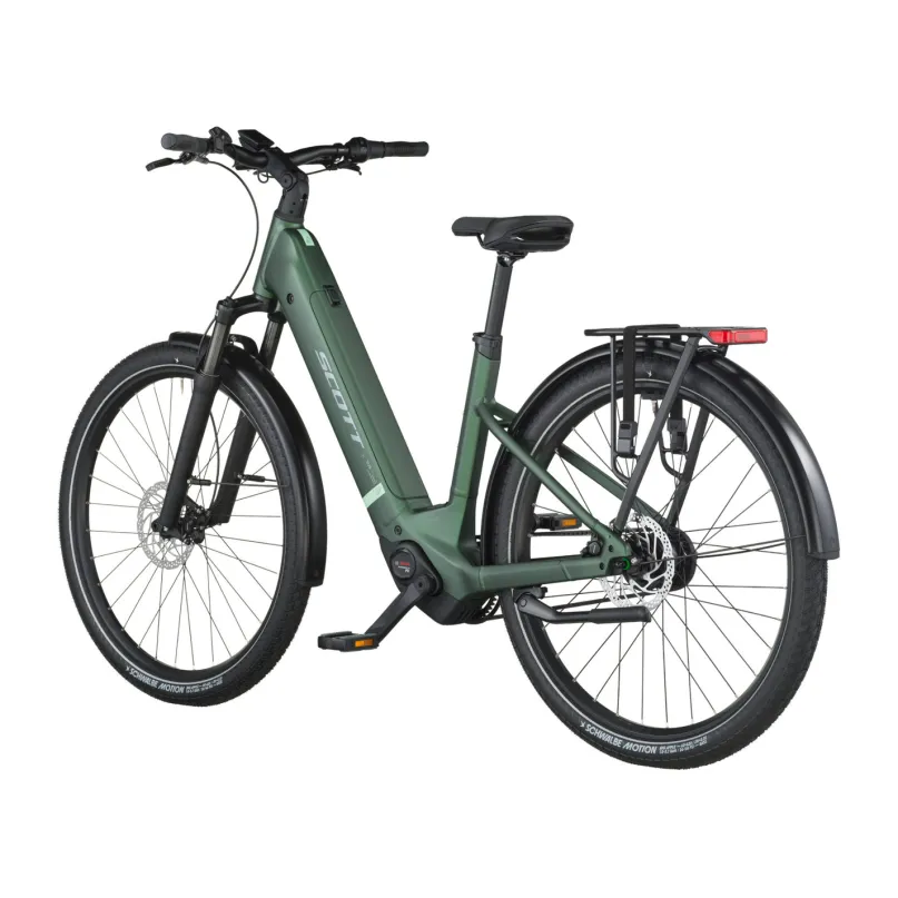 SUB Tour 10 E-Bike Trekkingrad Tiefeinsteiger 29" grün