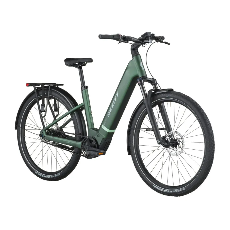 SUB Tour 10 E-Bike Trekkingrad Tiefeinsteiger 29" grün
