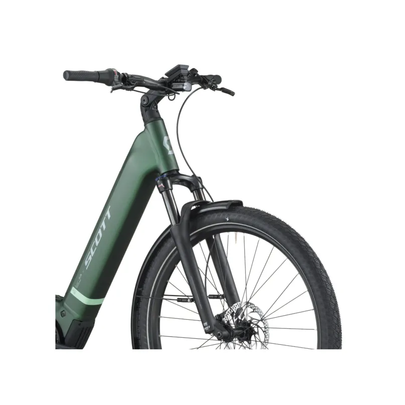 SUB Tour 10 E-Bike Trekkingrad Tiefeinsteiger 29" grün