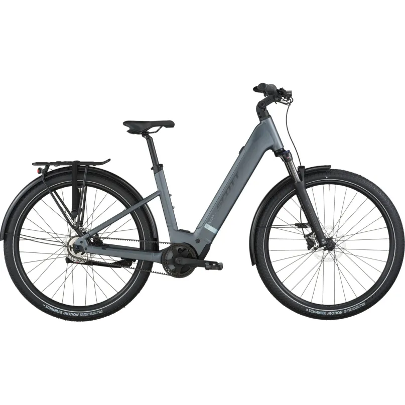 SUB Tour 20 E-Bike Trekkingrad Tiefeinsteiger 29" grau