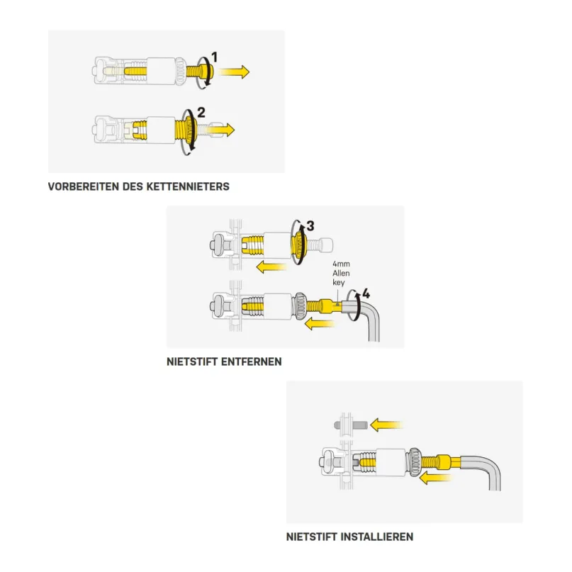 Super Chain Tool 13S Kettennieter