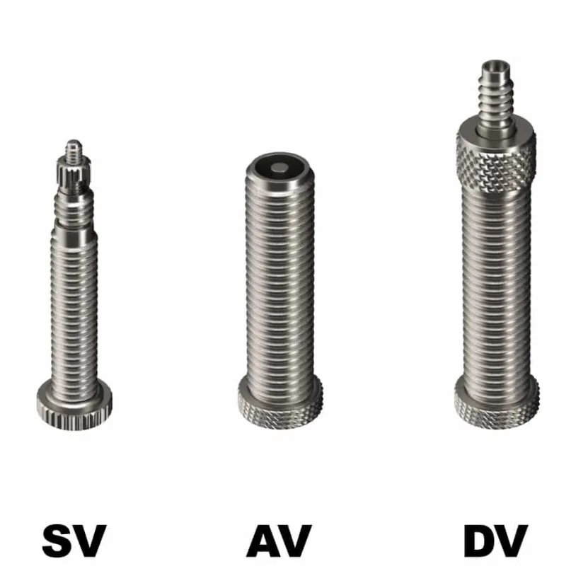 SV 15 Ventil 60 mm Fahrradschlauch (28") 5er-Set