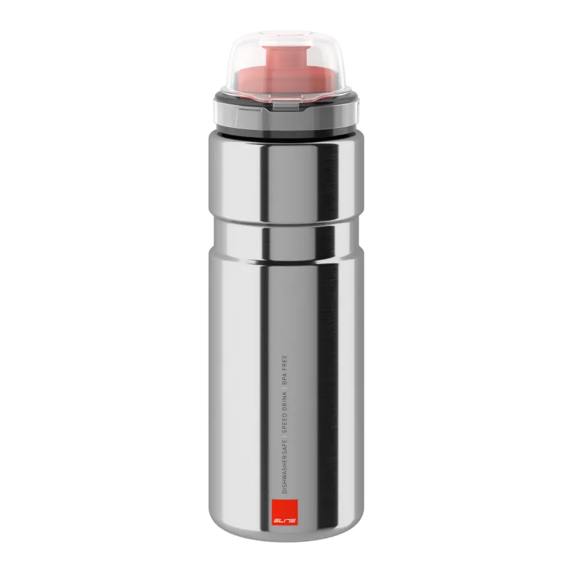 Syssa 750 ml Edelstahl Fahrrad Trinkflasche silber