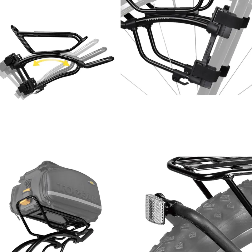 Tetrarack R1 Rennrad-Gepäckträger Vorderrad