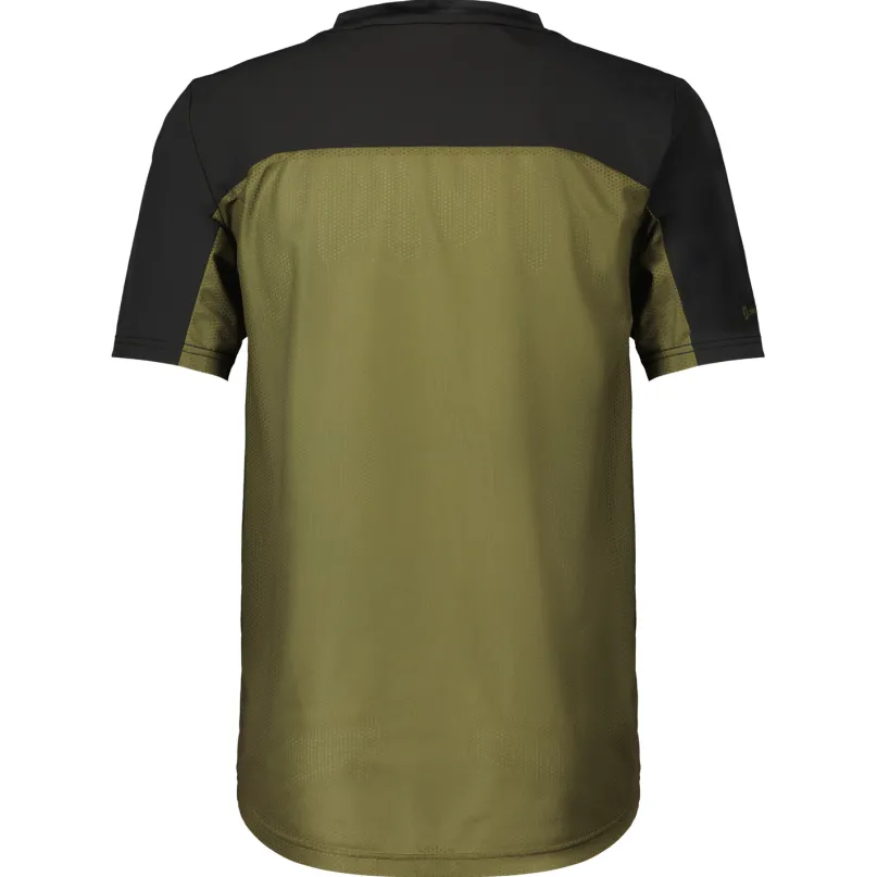 Trail Vertic Zip Radtrikot kurzarm Herren