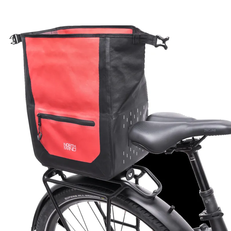 Trunkbag ML-T Gepäckträgertasche rot-schwarz