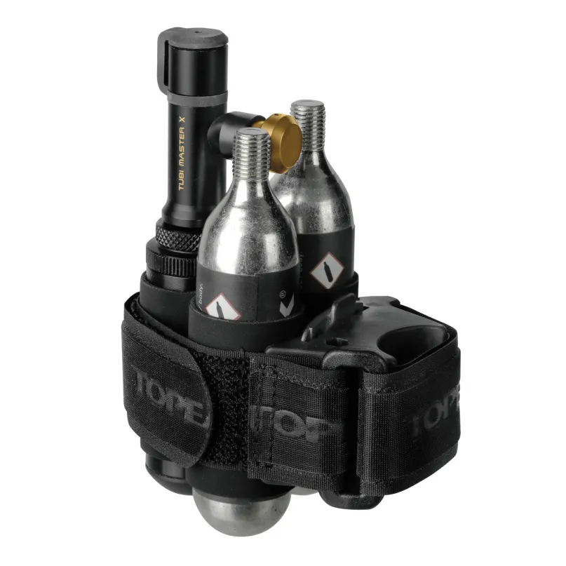 Tubi Master X Kartuschenpumpe inkl. Tubeless-Reparaturset & CO2-Kartusche