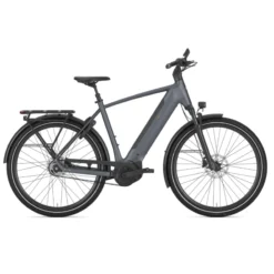 Ultimate C5+ HMB E-Bike City Bike Herren 28" grau