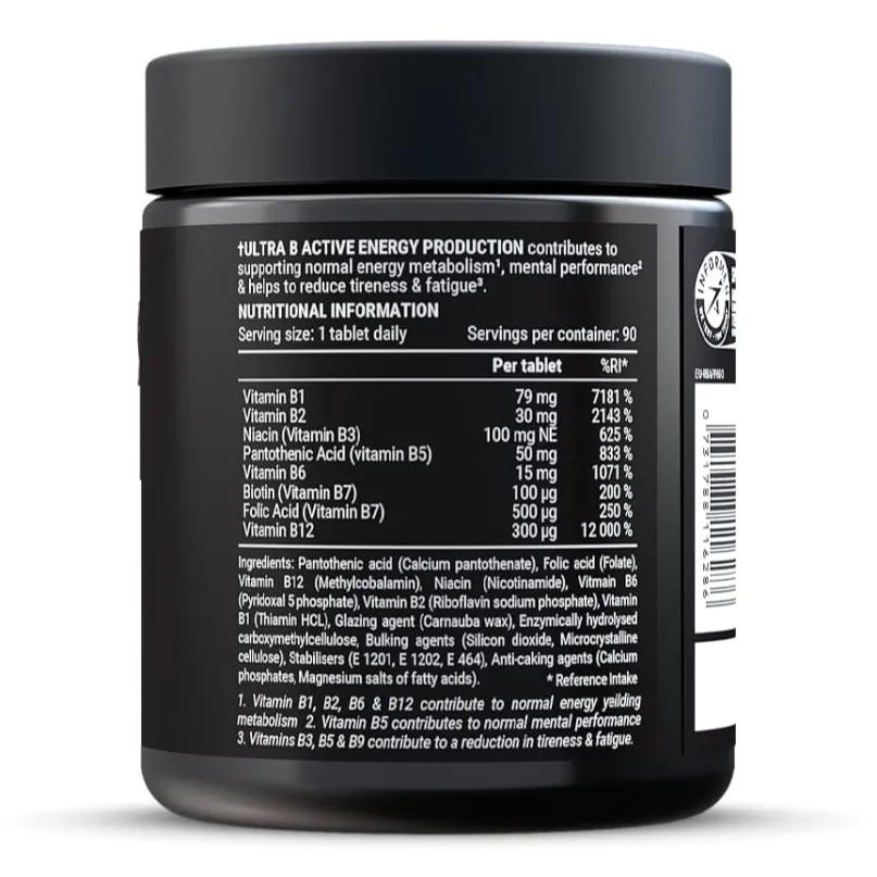 Ultra B Active Vitamin 60 Tabletten (72 g)