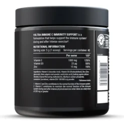 Ultra Immune C Vitamin C Pulver Dose (200 g) + Shaker (500 ml)