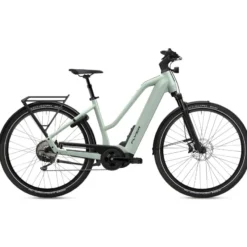 Upstreet 7.10 E-Bike City Bike Trapez 28" grün