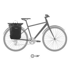 Vario Plus Fahrradtasche & Fahrradrucksack schwarz