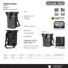 Velocity Design Forest 23 L Fahrradrucksack