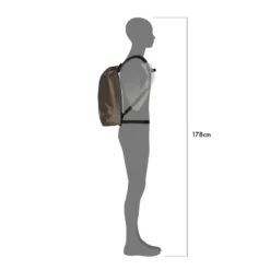 Velocity PS 17 L Fahrradrucksack braun