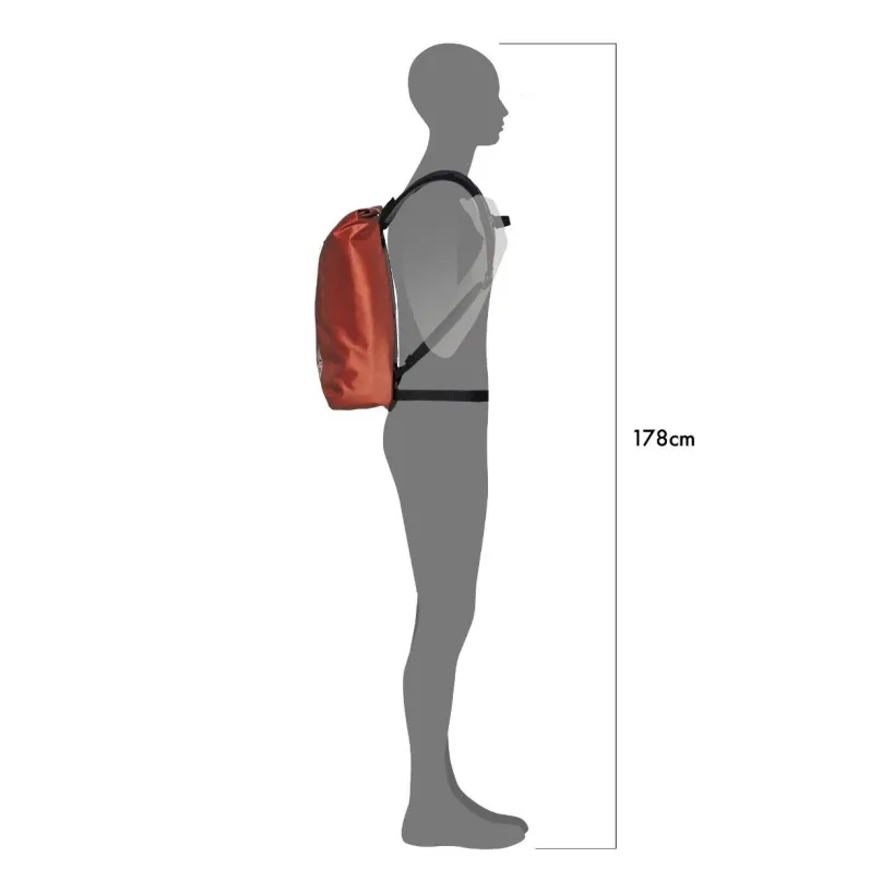 Velocity PS 17 L Fahrradrucksack rot