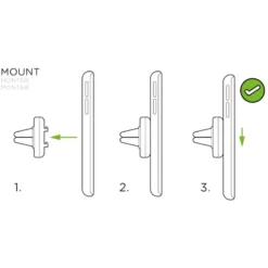 Vent Mount Snap Auto-Handy-Halter
