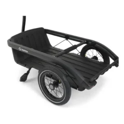 Venture Cargo Fahrradanhänger Transport schwarz