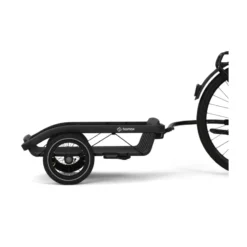 Venture Cargo Fahrradanhänger Transport schwarz