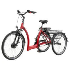 Vida FM E-Bike Dreirad 24"-26" rot