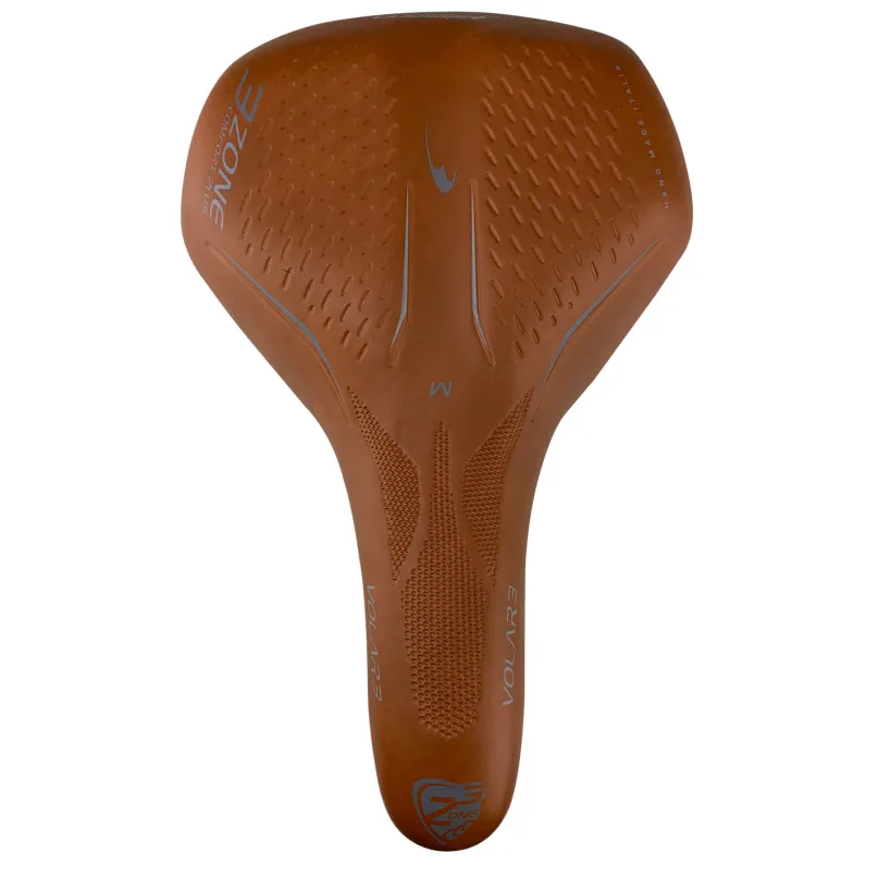 Volare 3Zone Fahrradsattel braun