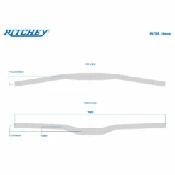 WCS Low Rizer Fahrradlenker (31,8 mm)