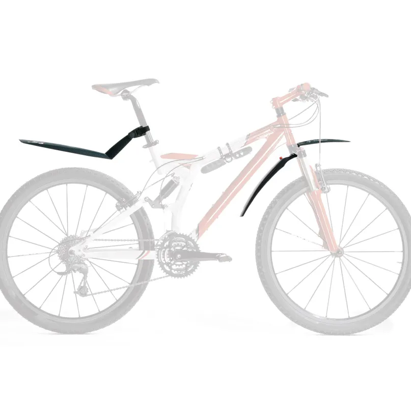 X-TRA-DRY Black Fahrrad-Schutzblech hinten (26 Zoll)