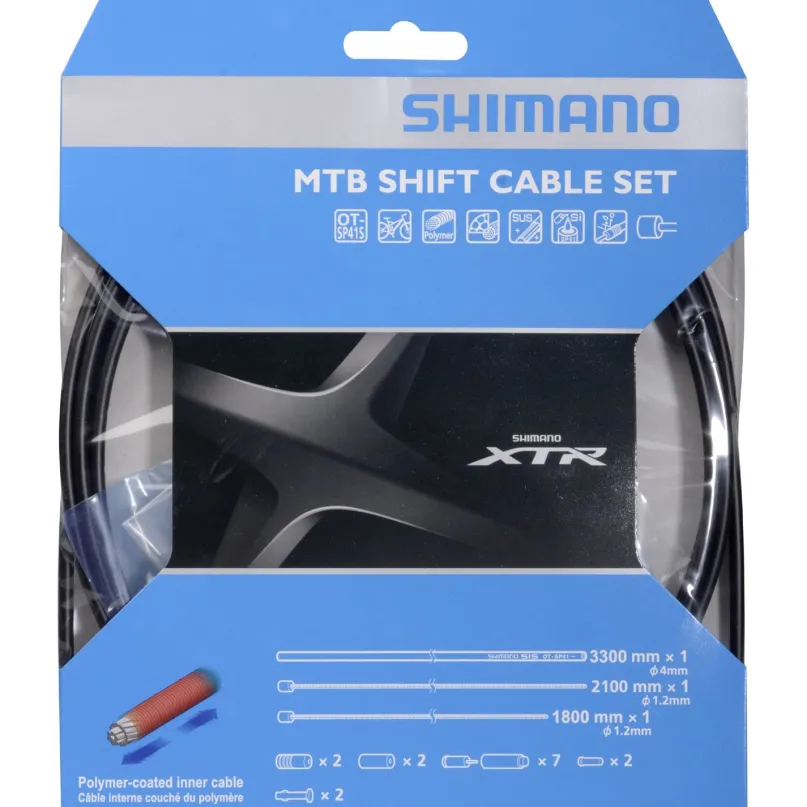 XTR Schaltzugsatz MTB polymerbeschichtet