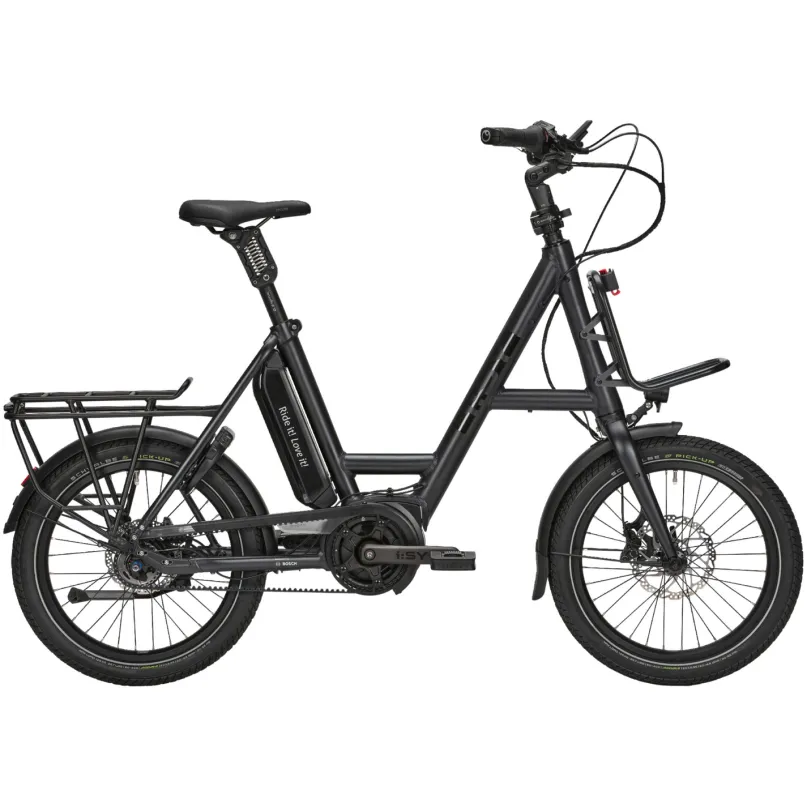 XXL E5 ZR F Comfort E-Bike Kompaktrad 20" schwarz