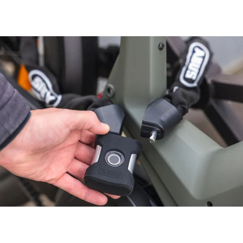 Yardo 7807F/110 Fahrradschloss mit Fingerabdruck