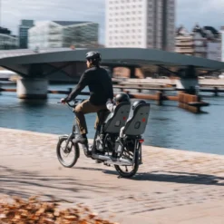 Yepp Nexxt 2 Maxi Fahrrad-Kindersitz Gepäckträgermontage schwarz
